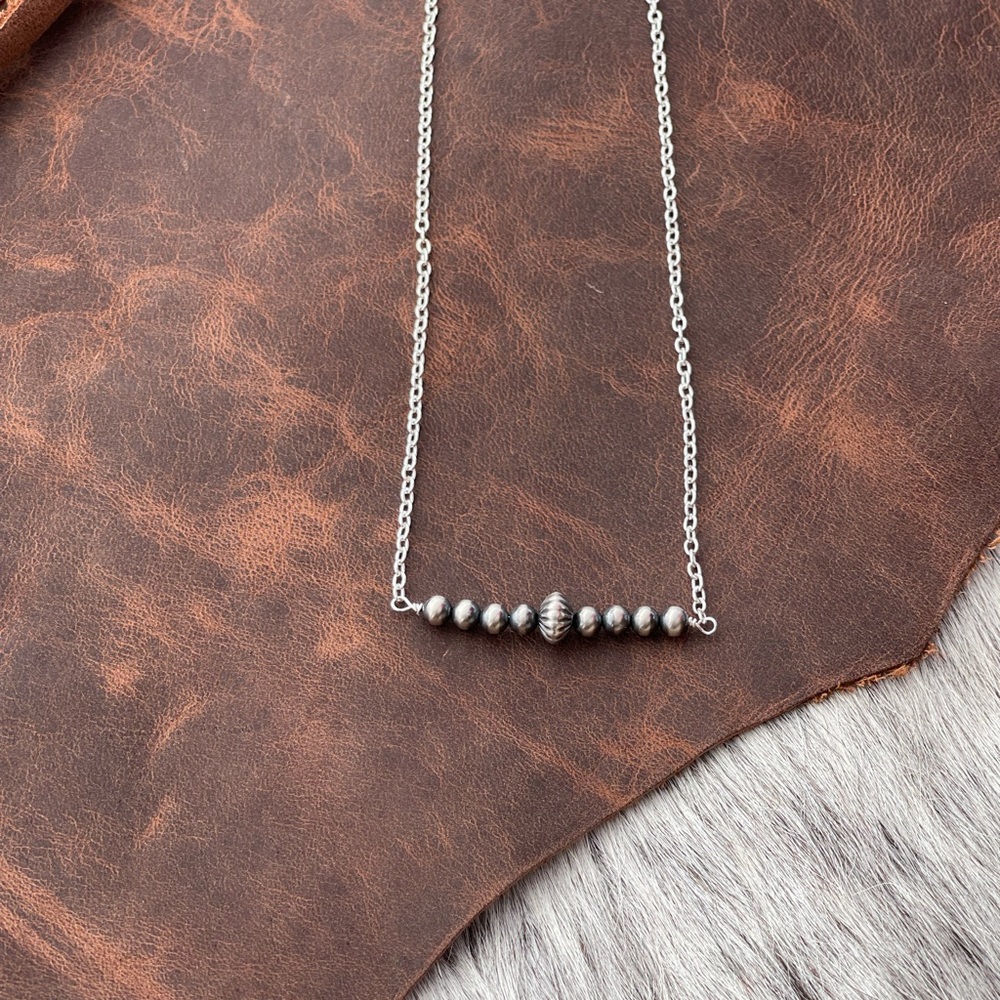 Tennessee Whiskey | Navajo Pearl Chain Choker
